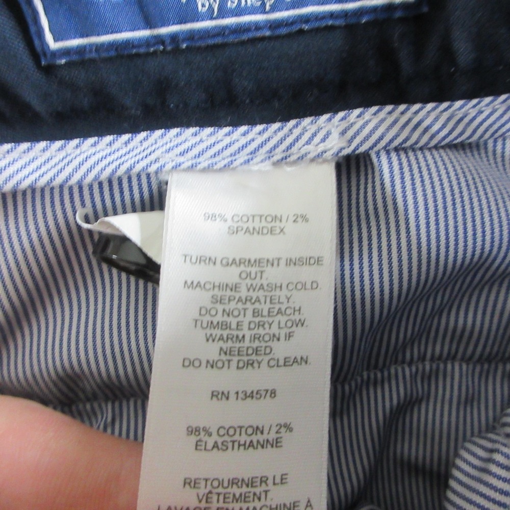 Vineyard Vines Pants Mens 30x34 Blue Stretch Chino Flat Front Straight Casual - Picture 3 of 8